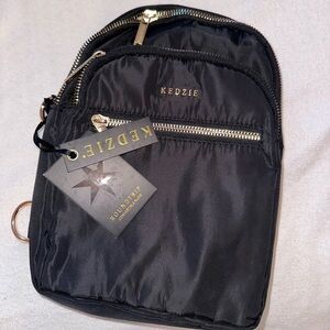 Kedzie Black Crossbody Bag